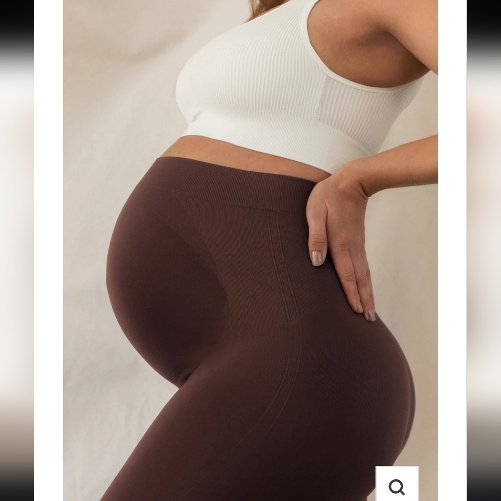 Maternity Mauve Leggings